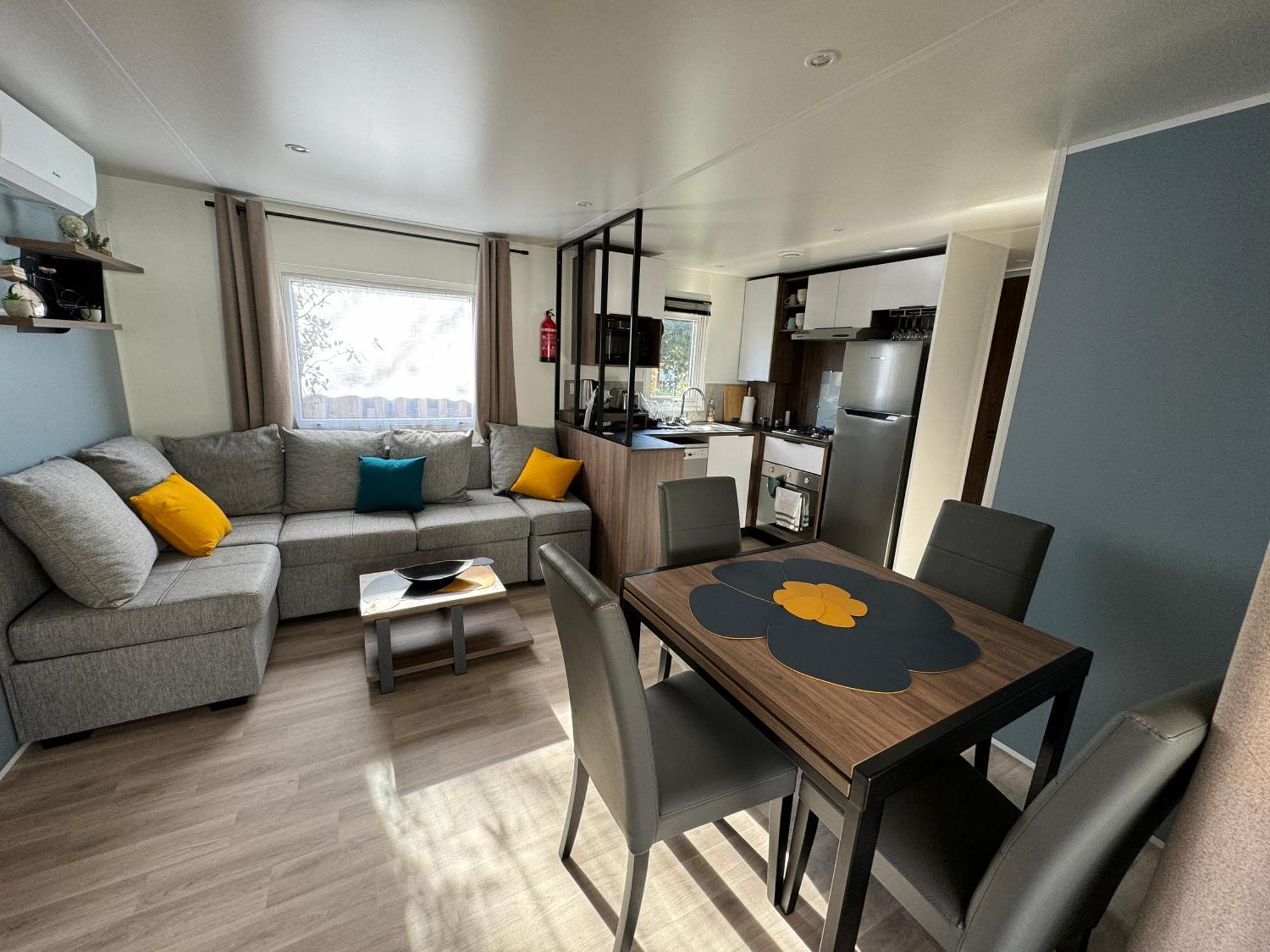 Mobil Home Tout Confort Camping Les Viviers Cap Ferret Lège-Cap-Ferret Exteriör bild