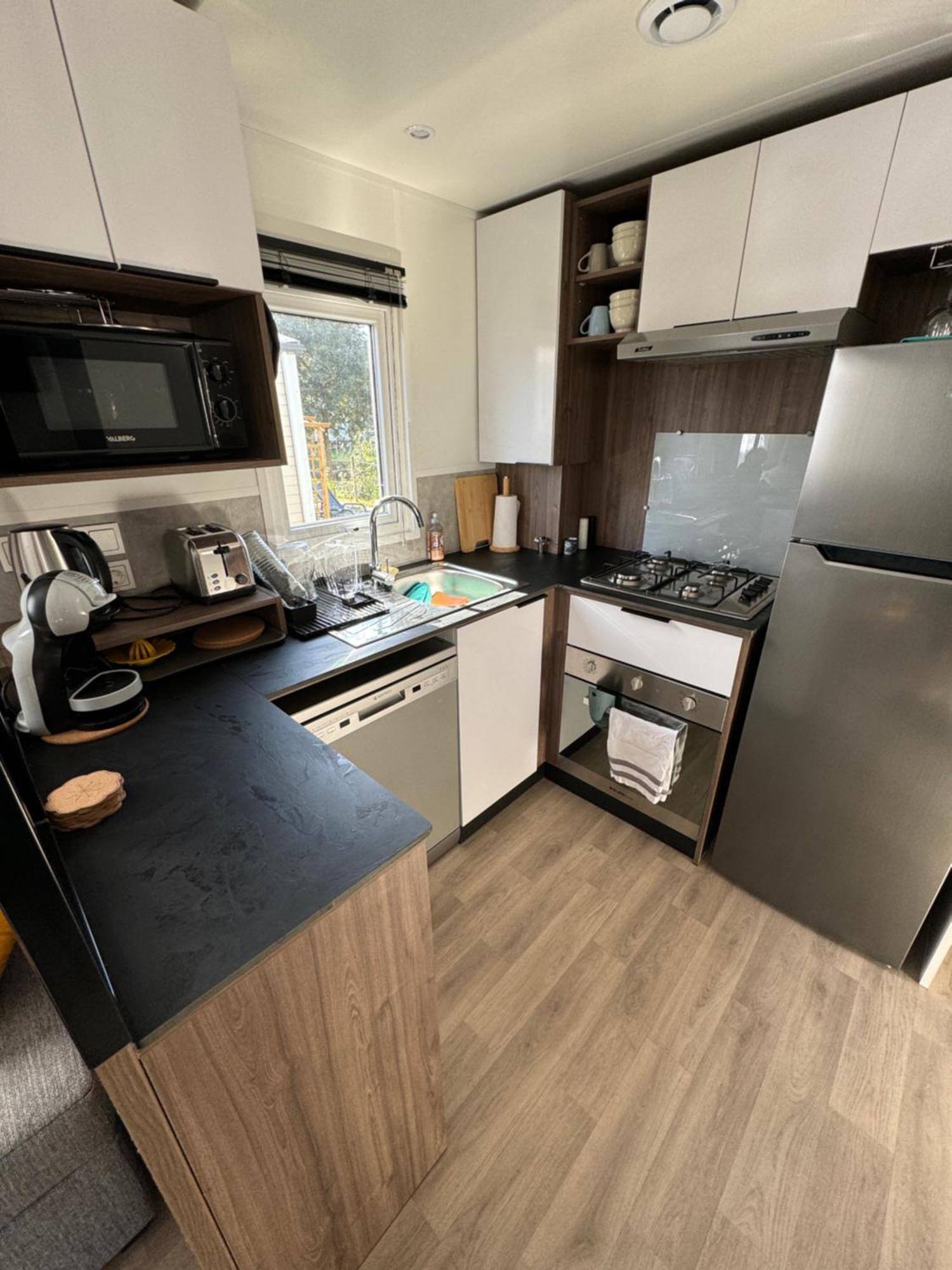 Mobil Home Tout Confort Camping Les Viviers Cap Ferret Lège-Cap-Ferret Exteriör bild